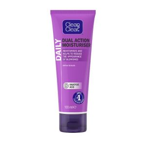 Clean & Clear Dual Action 100ml Moisturiser