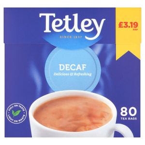 Tetley Decaf Teabags Pm3.19 80S