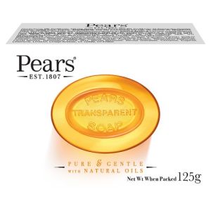 Pears Bar Soap 125g Transparent (Amber) Singles