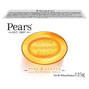 Pears Bar Soap 125g Transparent (Amber) Singles (6 x 12)