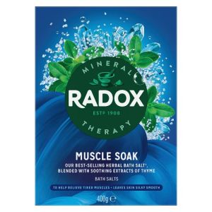 Radox Bath Salts 400gm Muscle Soak