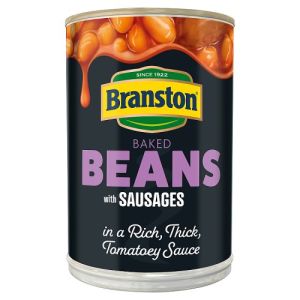 Branston Baked Beans With Sausages 405g