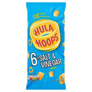 Hula Hoops 6 Pack Salt & Vinegar