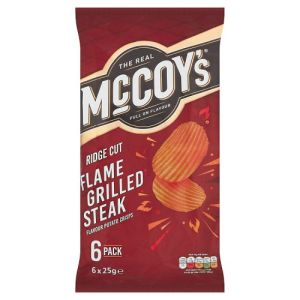 Mccoys 6pk Flame Grilled Steak