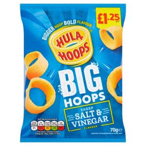 Big Hoops Pmp £1.25 Salt & Vinegar 70G