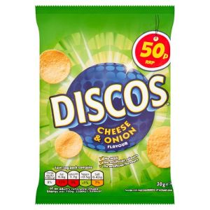 Discos  Cheese & Onion 30G Pmp 50P 