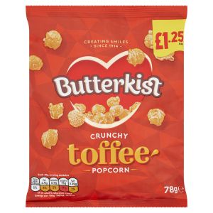 Butterkist Toffee Popcorn Pm1.25 78G