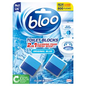 Bloo Toilet Block Blue Original 2x50G