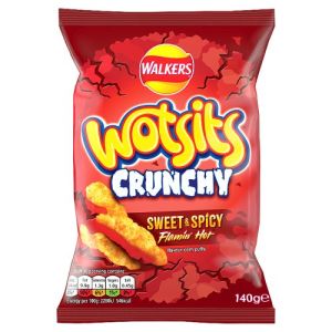 Wotsits Crunchy Flamin Hot 140G