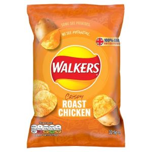 Walkers Crisps Roast Chicken 32.5g