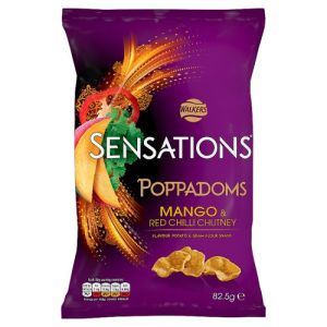 Sensations Mango & Chilli Poppadoms 82.5G