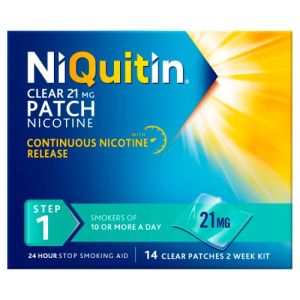 NiQuitin Clear Patch Step 1 21mg 14s