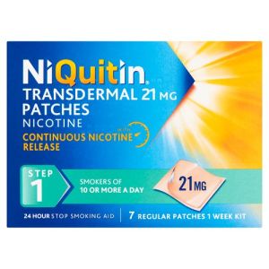 NiQuitin Patch Step1 21mg Orig 1x7