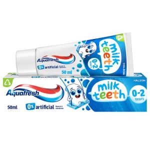 Aquafresh Kids T/Paste 50ml Baby Milk Teeth 0-2Y