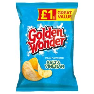 Golden Wonder Pmp £1 Salt & Vinegar 57G