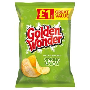 Golden Wonder Pmp £1 Spring Onion 57G