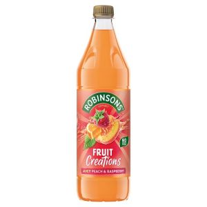 Robinsons Fruit Creations Peach & Raspberry 1L