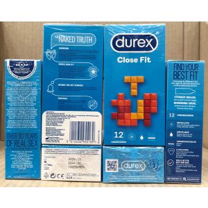 Durex Condoms 12s Close Fit (6x12) (UK)