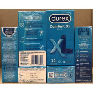 Durex Condoms 12s Comfort XL (6x12) (UK)