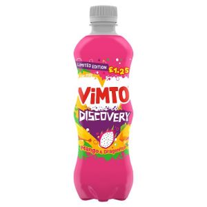 Vimto Sparkling Pmp £1.25 Mango & Dragonfruit 500Ml