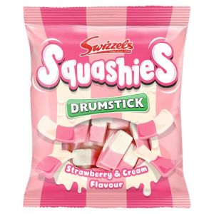 Squashies Strawberry & Cream Hanging Bags 120g