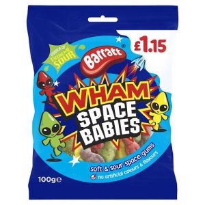 Pmp £1.15 Bags Wham Space Babies 100G