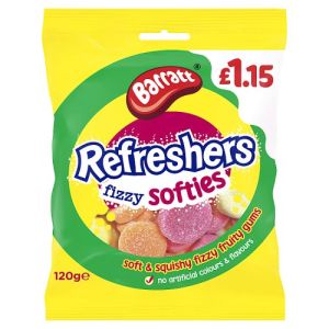 Pmp £1.15 Bags Refresher Softies  120G