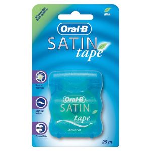 Oral B Floss Satin Tape 25m Mint