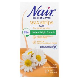 Nair Wax Strips 16s Face