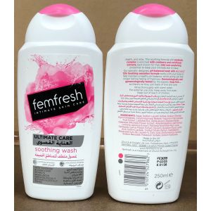 Femfresh 250ml Soothing Wash (Export Pack) UK / Arabic