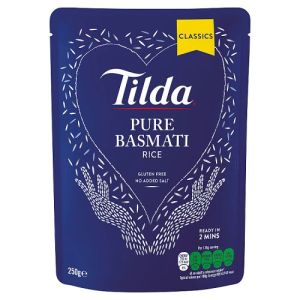 Tilda Steamed Pure Basmati Rice 250g