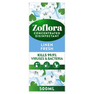 Zoflora Disinfectant 500ml Linen Fresh