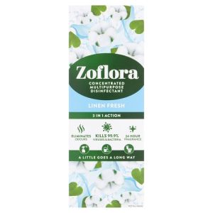 Zoflora 120ml Single Fragrance (12s) Linen Fresh Std 120ml