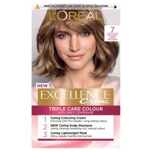 L'Oreal Excellence Natural Dark Blonde 7 Hair Dye