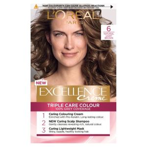 L'Oreal Excellence Natural Light Brown 6 Hair Dye