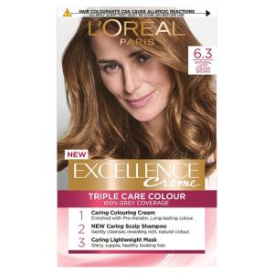 L'Oreal Excellence Lt Golden Brown 6.30 Hair Dye