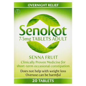 Senokot 7.5mg Tablets 20s Adults