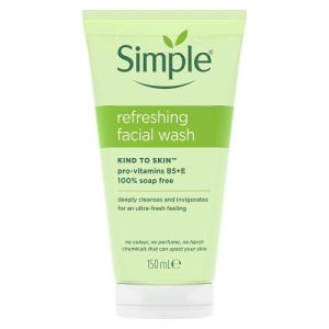 Simple Facial Wash Gel 150ml Refreshing (For Sale in Africa, Asia & America Only)