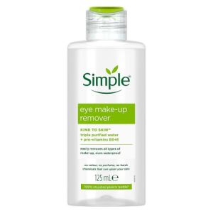 Simple Eye Makeup Remover 125ml Kind to Skin