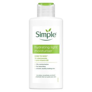 Simple Hydrating Light Moisturiser 125ml Kind to Skin 