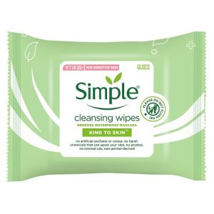 Simple Cleansing Facial Wipes 25s
