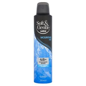 Soft & Gentle Men'S Antiperspirant Deodorant Mountain Air 2 X 250Ml