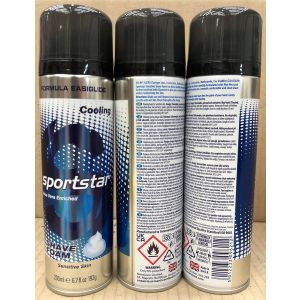 Sportstar Shaving Foam 200ml Sensitive