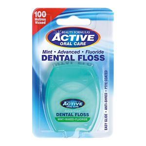 Active Floss Mint Waxed 100m