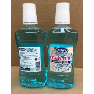 Active W/Wash Clear Ice Blue + Fluoride 500ml