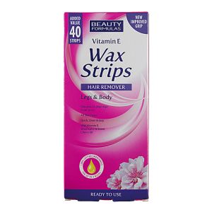 Beauty Formulas Cold Wax Strips 40'S