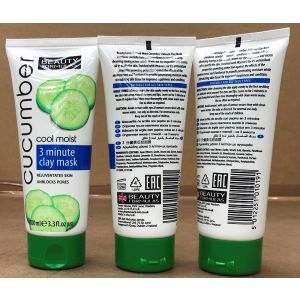 Beauty Formulas Cucumber 3 Minute Clay Mask 100Ml