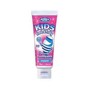 Active T/Paste Kids 100ml Fresh & Fruity Stawberry