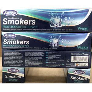 Active Smokers Toothpaste 100Ml