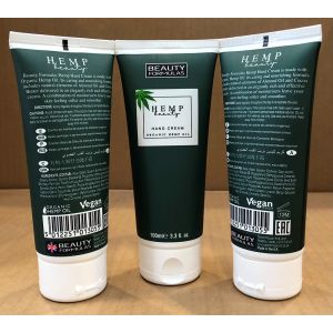 Beauty Formulas Organic Hemp Oil Hand Cream 100Ml